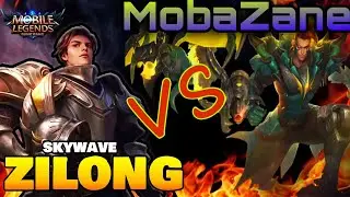 Global Zilong SkyWave Vs Global Marksman MobaZane |Mobile Legends