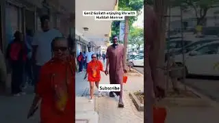 GenZ Golliath with Huddah Monroe in Nairobi CBD  #nairobi #nairobivlog