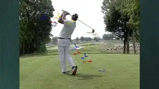 Michael Block Golf Swing - Expert Head Pro - Tracer - Slow Motion