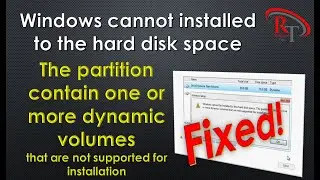 The partition contain one or more dynamic volumes | Required Tips for PC