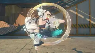 Dialyn Slow Motion Dodge Animation Zenless Zone Zero