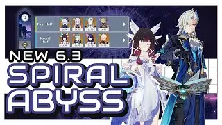 Genshin Impact | First Run in Spiral Abyss 6.3 — Floor 12 Gameplay & Team Builds