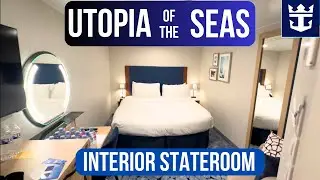 Utopia of the Seas INSIDE Cabin Room tour