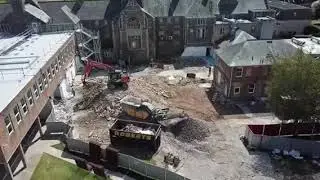 Site Demolition by CG Fry at Taunton School
