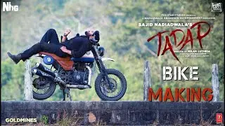 Tadap Bike Making | Ahan Shetty | Sajid Nadiadwala | Milan Luthria | In Cinemas Now 2023