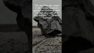 Why Only the Brave Win 🏆 #quotes #strengthandgrowth #mindset #motivation #innerresilience