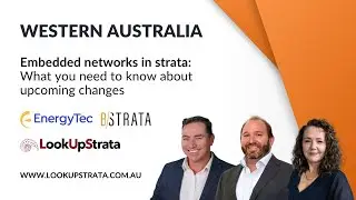 WA: Embedded networks in strata. What you need to know about upcoming changes | LookUpStrata
