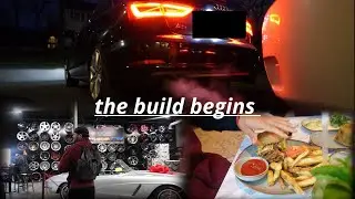 Getting my first mod put into my audi a3 |vlog|