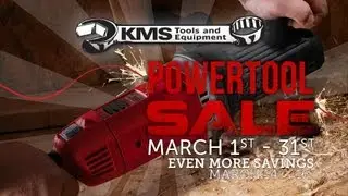 KMS Tools March 2013 Powertools Sale