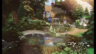 Sleeping Beauty's Cottage | Decoration Speedbuild | The Sims 4