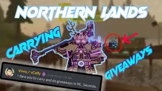 Northern Lands!! | Carrying And Giveaways!! (Roblox Dungeon Quest)