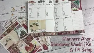 Planners Anon Booklover Weekly Kit & TN Setup