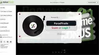 ParadTrade(paradtrade.com):Scam Risk!