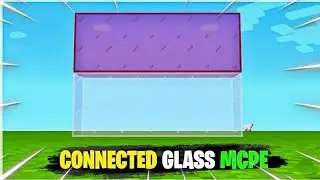 🪟 Best Connected Glass Texture Pack for Minecraft PE 1.21+ | Ultra Clear Glass 2025 🌈