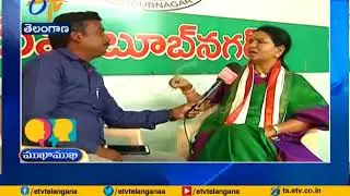 Former Minister DK Aruna Interview | Over Congress Vs TRS in Palamuru