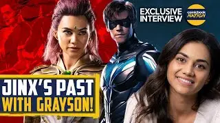 Jinx's Complicated History With Nightwing! - Lisa Ambalavanar Titans Season 4 Interview