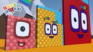 Learn Numbers 1 vs 1156 with Numberblocks Cube Adventure | Super Fun Math Adventure! 🚀