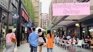 Walking tour from Chinatown to Darling Square | Sydney, Australia Nov 2022