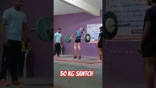 Shivam Sntaching 50 kg At District Weightlifting Championship #ahmednagar #weightlifting