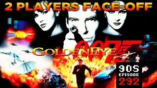 GoldenEye 007 (Nintendo 64, 1997) - 2 Players Face-Off