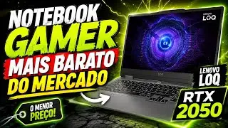 lenovo LOQ  o notebook gamer mais barato do mercado  esse é bom em!!! veja isso