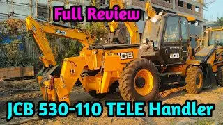 JCB 530-110 Hi Viz TELE Handler Ka full Review // JCB Tele Hander 