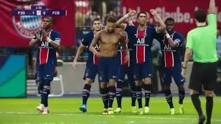 Neymar TAKE OFF SHIRT CELEBRATION PES 2021