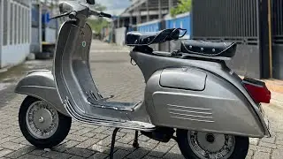Vespa Sprint tahun 1977 bekas pemakaian kyai 