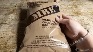 US MRE Review.. (menu 16) Chicken Burrito Bowl was it nice??? 4K Video!!