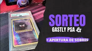 ¡SORTEO EN VIVO! Gastly PSA + Abrimos sobres Pokémon 🔥 | Pokémon TCG