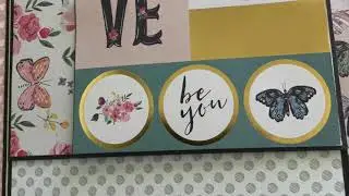 Large Album using Craft Smith Conservatory Paper Collection