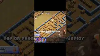 All troops vs my maze challenge🥶🥵 Subscribe @TardigradeGaming #clashofclans #coc #supercell #shorts