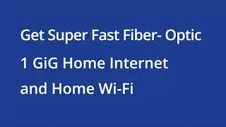 Smart City Telecom 1 Gig Fiber to the home with Wi-fi.