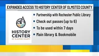 History Center partners with Rochester Public Library for free admission passes