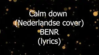 Calm down (Nederlandse cover) - BENR {lyrics}