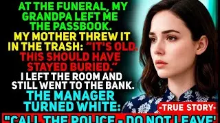 Mom Threw Away Grandpa’s Passbook — But When I Took It to the Bank, Everything Changed