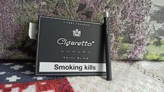 Сигареты Cigaretto Luxury Royal Slims Black