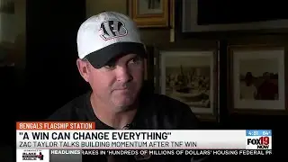 1-on-1 with Zac Taylor as Bengals prepare for winless Jets