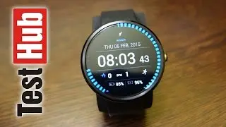 Motorola Moto 360 Android Wear Smartwatch - Test - Review - Recenzja - Prezentacja PL
