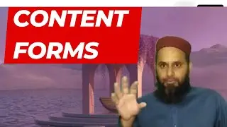 Forms of content. Text Images videos audios makes content @Tech Reveals