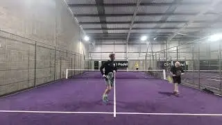Browny & Steve.  6-3 2-6 6-2.      Vs.   Mark & Aaron.                          SET 3
