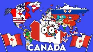 All Countries that love and hate Canada 🇨🇦
