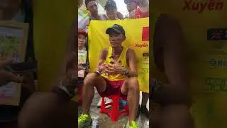 The emotions of mutant Nguyen Van Long when completing his second journey across Vietnam