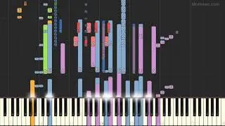 Donna Summer - On the Radio (Instrumental Tutorial) [Synthesia]