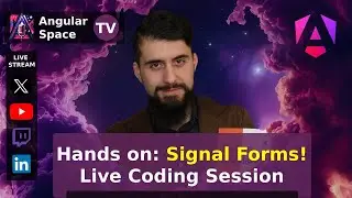 Hands on: Signal Forms! Live Coding Session w/ Armen Vardanyan