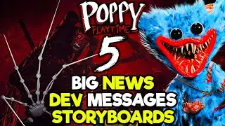 Poppy Playtime Глава 5 &mdash; БОЛЬШИЕ НОВОСТИ ОТ РАЗРАБОТЧИКОВ STORYBOARD 😃 ОФИЦИАЛЬНЫЕ СООБЩЕНИЯ от M...