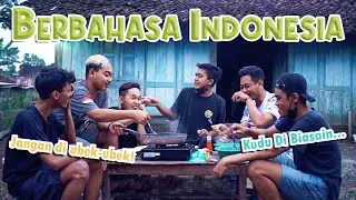 TIM SUPER CHALLENGE MENGGUNAKAN BAHASA INDONESIA! MEDOK BANGET!!