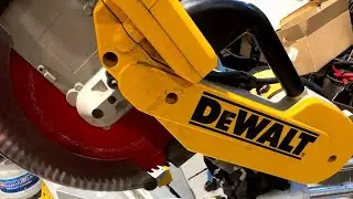 Замена подшипника торцовочной пилы Dewalt