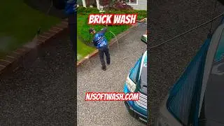 #brickcleaning #bricks #masonry  #softwashing #superpump #pressurewashing #exteriorcleaning #sweet16