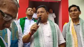 BTR CEM Pramod Boro, Inaugurated the New Building of UCC. #khantalmadavlog #btrcem 